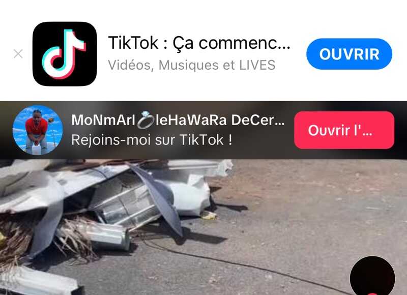 Tik Tok, Chido, Mayotte